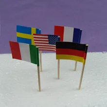 Country toothpick flag for sale, Toothpicks With a flag, Any country all can be customized