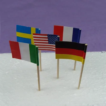 

Country toothpick flag for sale, Toothpicks With a flag, Any country all can be customized