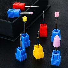 Сверла для ногтей из карбида вольфрама, электрические сверла для маникюра, аксессуары фреза для удаления мертвой кожи, пилочка для ногтей, инструмент для дизайна ногтей