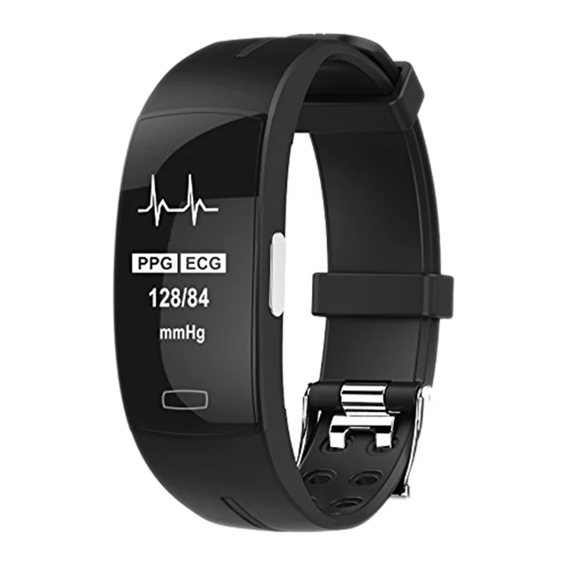 

P3 Fitness Tracker HR Smart HRM Bracelet with Heart Rate Monitor and Blood Pressure Monitor Calorie Pedometer Step Counter Wat