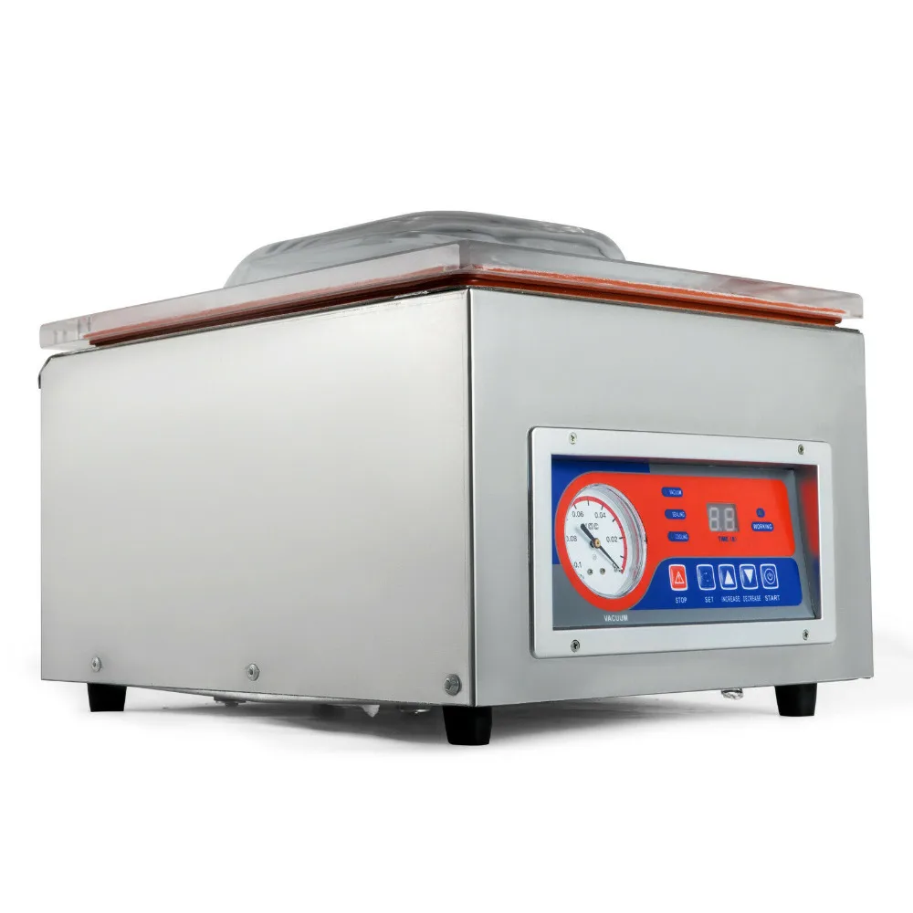 

Professional Vacuum Sealer Vacuum Sealer Suction Speed 2CFM Vacuum Packing Power Switch Connect Power Supply