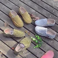 2019 модная детская обувь для девочек, танцевальные сандалии принцессы из натуральной кожи, детская обувь с носком, бархатные Детские