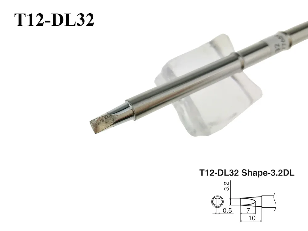 Электронный паяльник KSGER T12-DL32 инструменты для сварки T12 ПАЯЛЬНЫЕ НАКОНЕЧНИКИ для FX-951 FM-2028 I501 для паяльной ручки 220 в 70 Вт