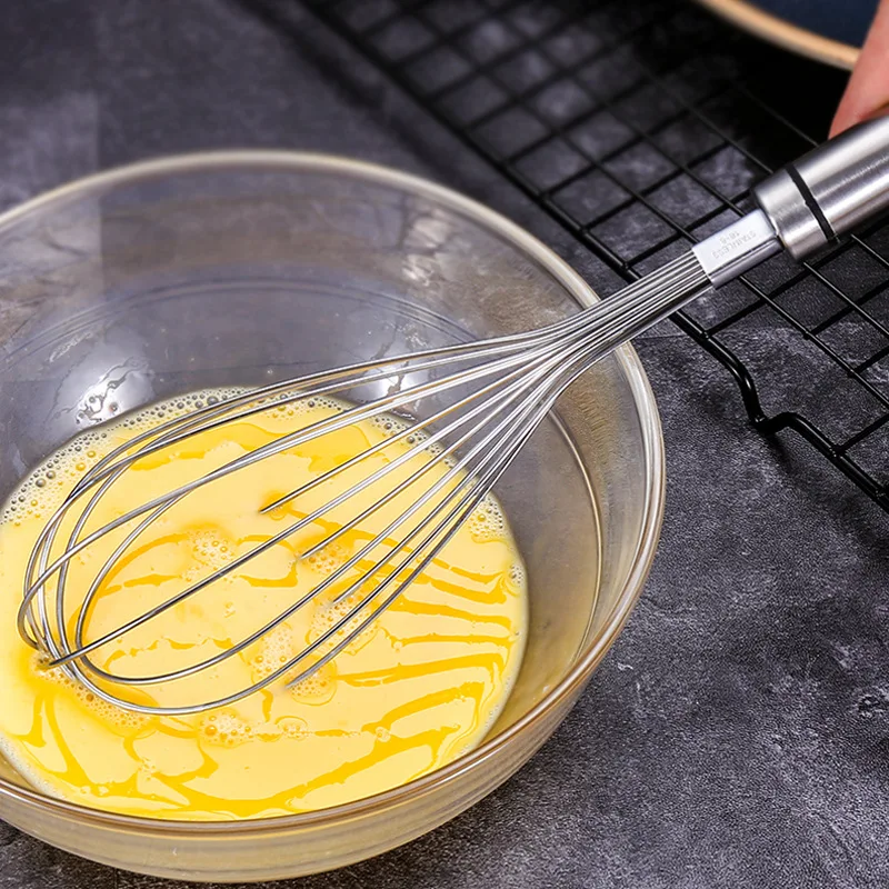

1pcs Stainless Steel Egg Beater Hand Blender Spiral Wire Whisk Mixer For Baking Cooking Tools Kitchen Appliances