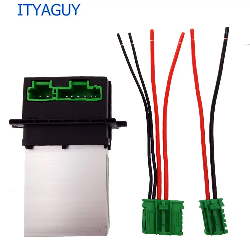 

Air Conditioning Blower Resistor/Connector/Wire for Citroen Renault Megane Scenic Clio PEUGEOT 207 607 6441 L2 6441L2 7701048390