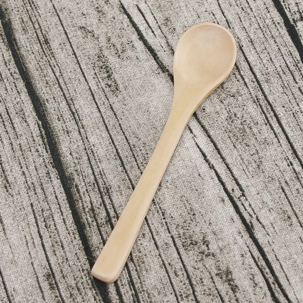 LINSBAYWU 6 шт./партия деревянная ложка Кухонная ложка посуда для приправы Кофе Малыш мороженое посуда инструмент