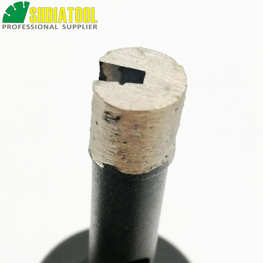 DIATOOL 2pcs 10mm Welded Diamond Drilling Core Bits (Wet) 5/8-11 Connection
