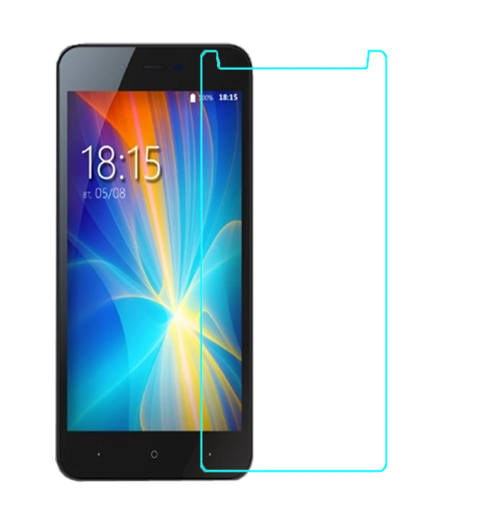 

BQ BQS-5050 Strike Selfie Tempered Glass 5.0" Explosion-proof Protective Film LCD Screen Protector For BQS-5044 strike Lte 4