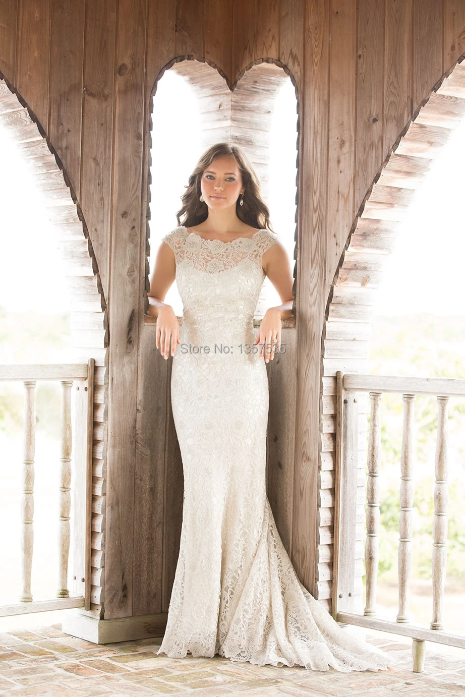 New Fashion Mexican Wedding Dresses Top Lace 2015 Abiti Da Sposa Sexy Backless Bridal Gowns ...