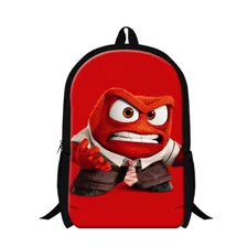 Cartoon Movie Bag 3D Printing Inside Out  Schoolbag Backpack
