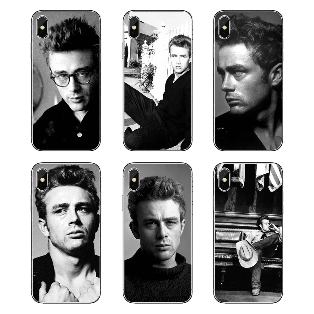 Для iPod Touch iPhone 4 4S 5 5S 5C SE 6 6S 7 8 X XR XS Plus MAX прозрачный мягкий чехол с принтом Джеймс Дин