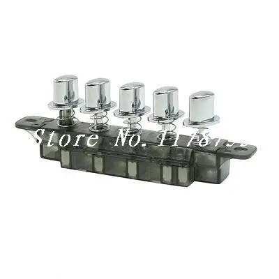 

MQ165 3-Interlock 1-Reset 1-Latching 5 Keys Switch 250VAC 4A for Range Hood
