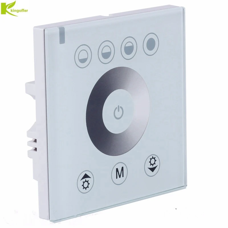 Kingoffer DC 12V 24V Single Color Wall Mounted LED Glass Panel