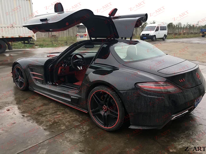 Z-ART Боди Комплект для R197 SLS AMG производительность тела комплект для R197 SLS AMG аэродинамический Комплект тела модифицированный Комплект тела