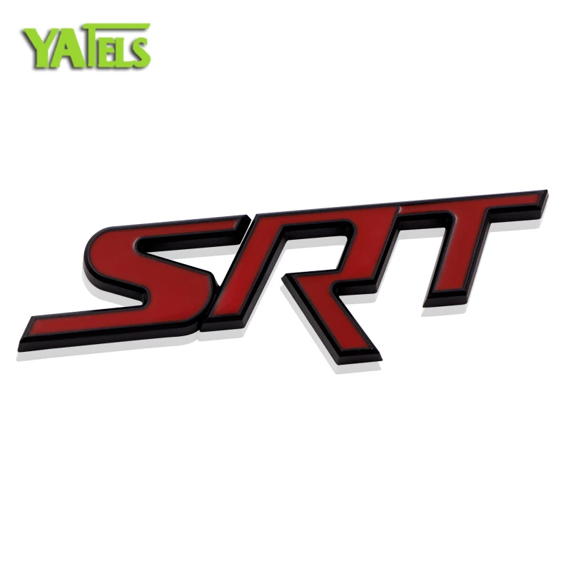 1 шт 3D Металл srt логотип Стикеры наклейка на багажник знак для Jeep Cherokee Wrangler ZJ WJ WK XK