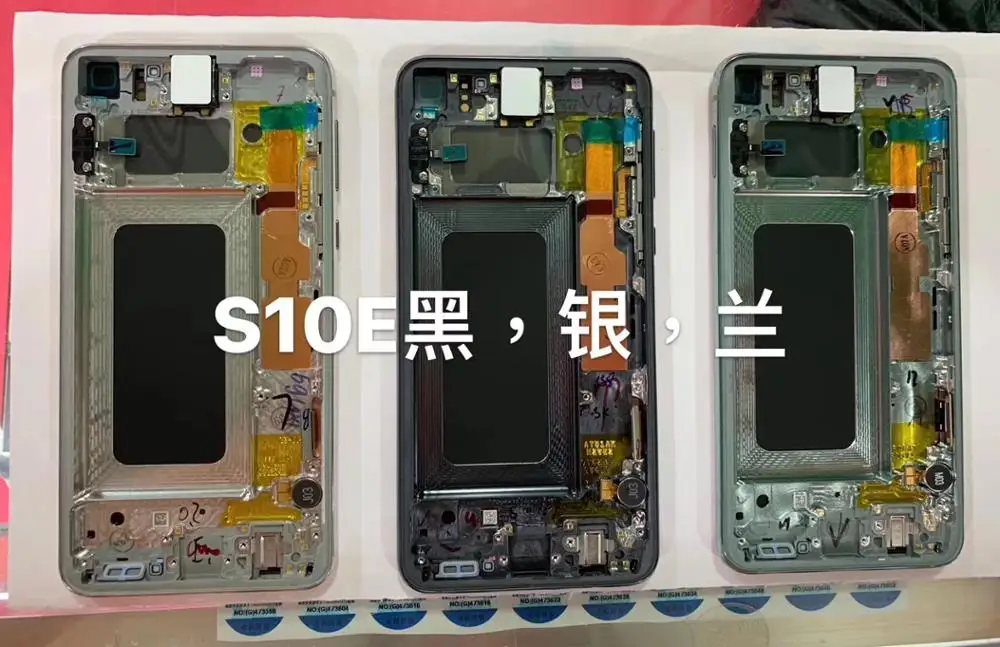 

For Samsung Galaxy S10 G973 G973F S10e G9700 LCD Display Touch Screen Digitizer Replacement For SAMSUNG S10 Plus G9750 + Frame