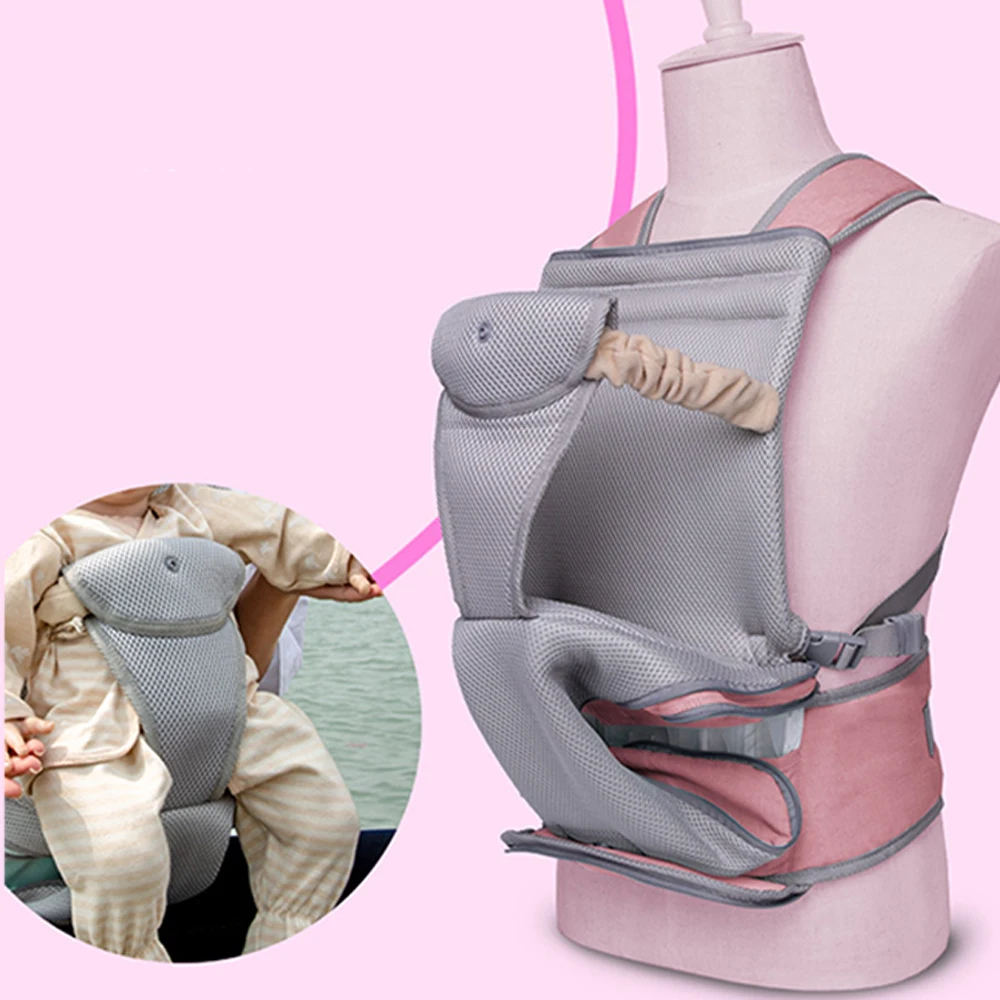 

Comfortable Baby Strap Waist Stool Breathable Infant Waist Stool Strap Single Stool Front And Rear Wrap Hipseat High Quality J71