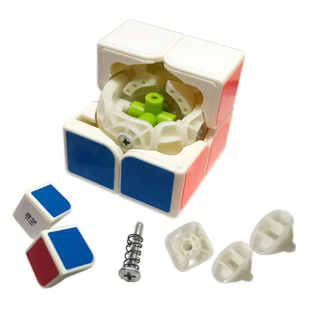 QiYi QiDi 2 Magic Cube Speed Cube ToyUltra-smooth Square Cube Puzzle Cubo Magico With Sticker Kids Learning Toys Birthday Gifts