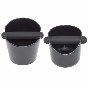 

ABS Coffee Knock Box Espresso Grounds Container for Barista + Non-slip Base