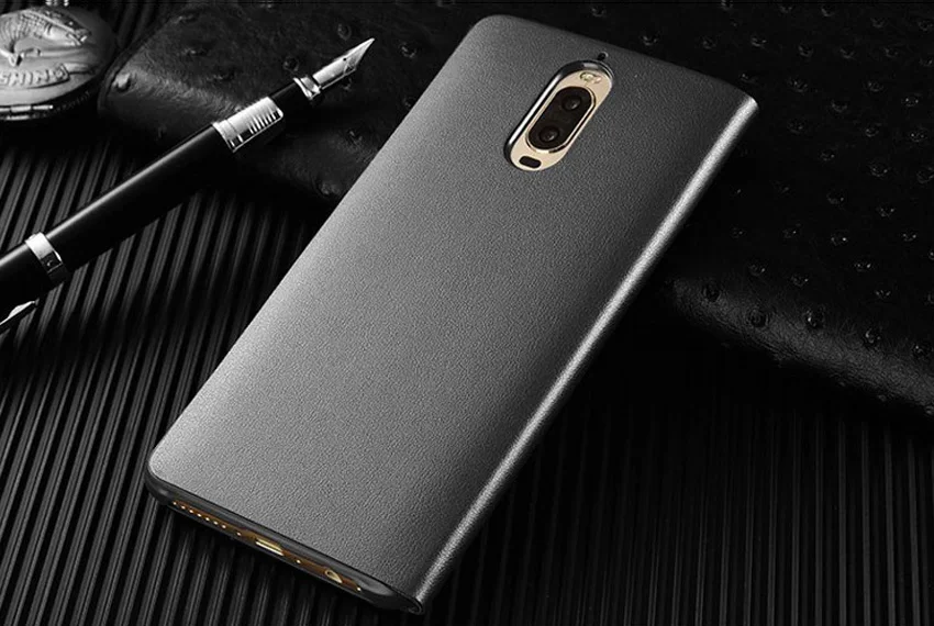 pu case for huawei Cao Cấp Thông Minh Gập Dành Cho Huawei Mate 9 Pro 9pro Từ Da Dành Cho Huawei Mate9 Pro Mate9pro Chống Sốc trường Hợp huawei waterproof phone case