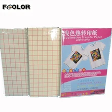 Светильник с сублимационной бумагой А4 на хлопковой футболке