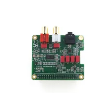 Raspberry Pi DAC Плата расширения PCM5122 HIFI аудио модуль совместимый w/Raspberry Pi 3 Model B+(Plus), 3B, 2B, B