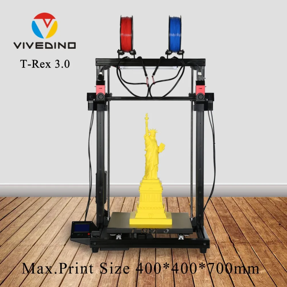 VIVEDINO 2018 Dual Extruder 3D Printer cheap laser printing-in 3D ... - VIVEDINO 2018 Dual ExtruDer 3D Printer Cheap Laser Printing