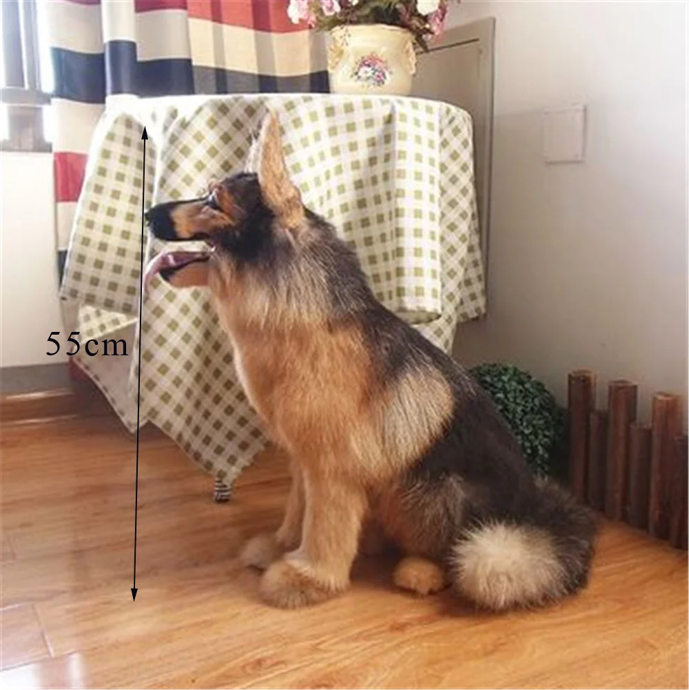 Fancytrader Big Simulated Herding Dog Toy Realistic Stuffed Golden Retriever Doll1