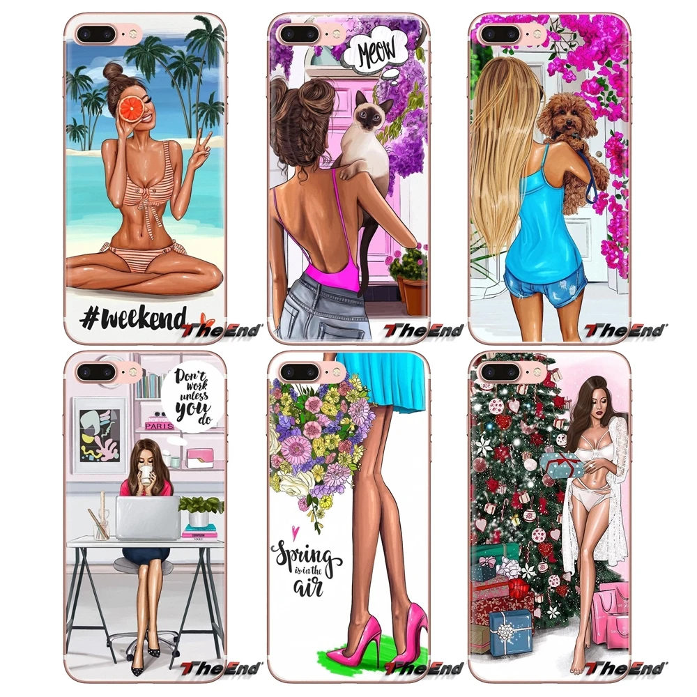 Чехлы для HTC One U11 U12 X9 M7 M8 A9 M9 M10 E9 Plus Desire 630 530 626 628 816 820 830 Vogue girl donut care Best travel Friend |