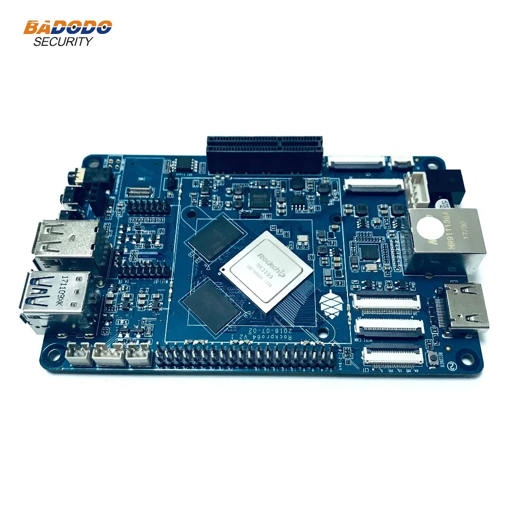 ROCKPro64 PINE64 четырехъядерный + 2 Гб LPDDR4 eMMC слот android 7 1 Linux Debian OS операционная система
