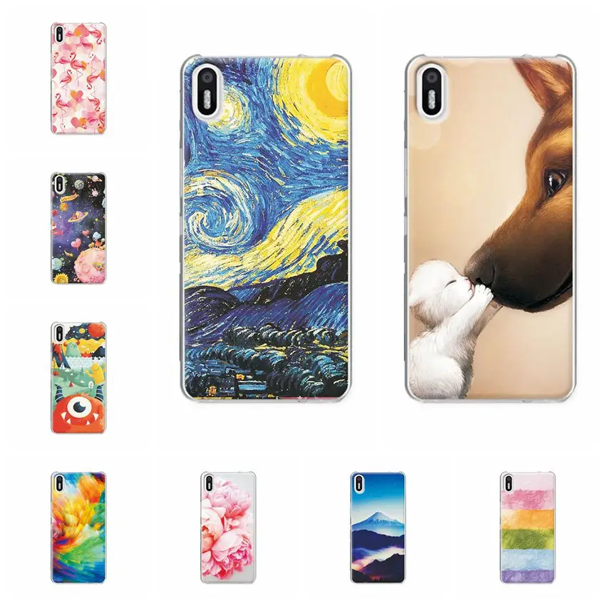 

For Coque BQ Aquaris X5 Scenery Phone Case Capa Soft TPU Silicone Back Cover For BQ X5 5.0" Cases