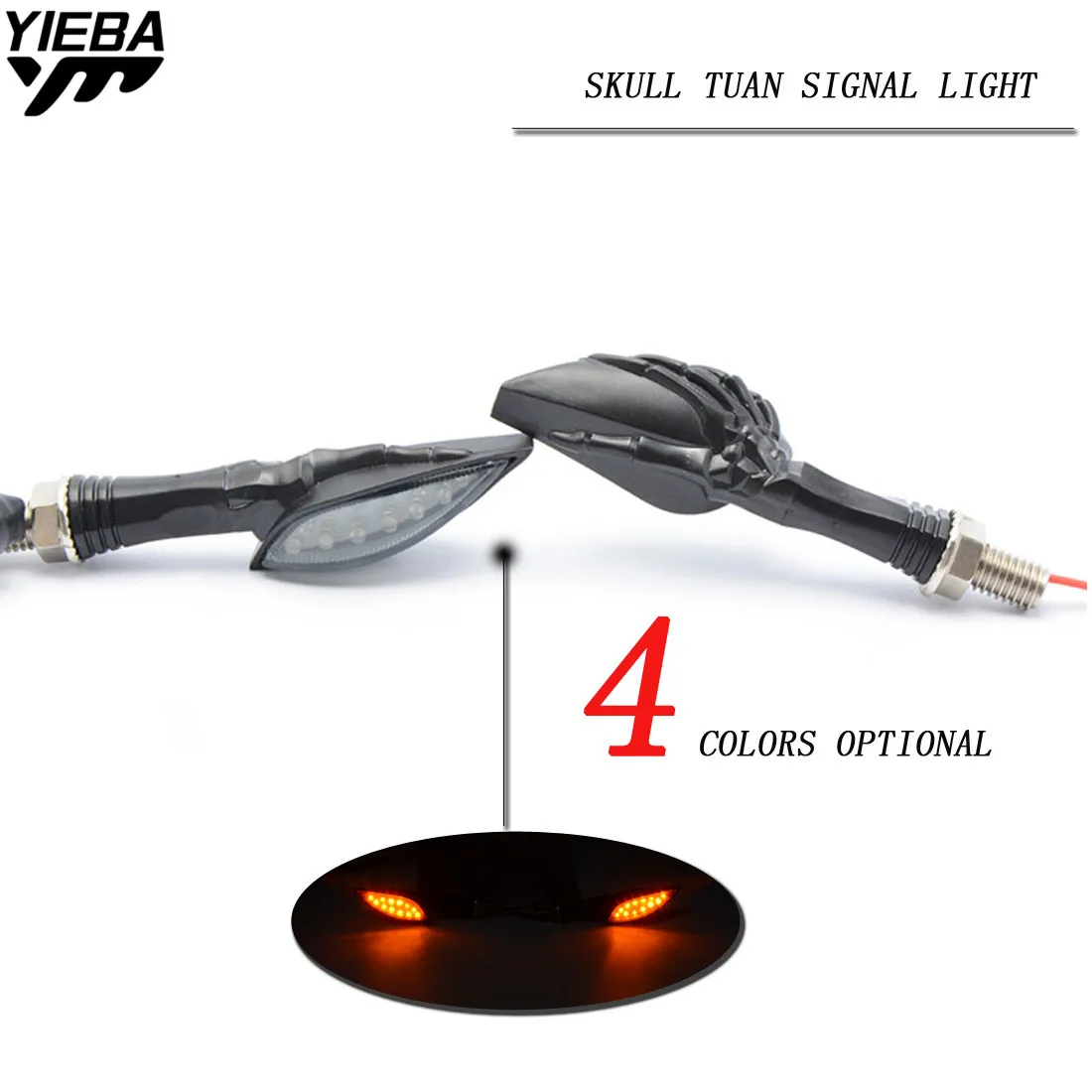 Universal  LED Motorcycle Turn Signal Indicators Lights FOR SUZUKI GSXR600 KAWASAKI ZX-6R ZX-10R ZZR1400 Z750 Z750S Z800 ZR800