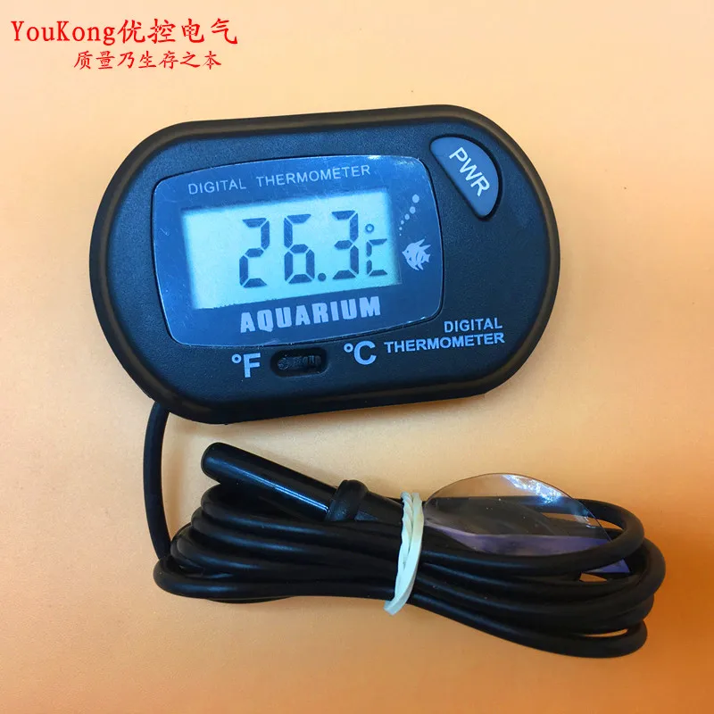 ShenzhenU Control ST3 LCD Digital Aquarium Fish Tank Thermometer Wired Electronic Temperature