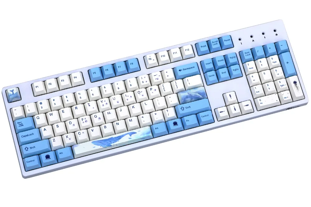 Кит 108/110 клавиш краситель сублимированный pbt keycap для механической клавиатуры Cherry filco Ducky keycap Вишневый профиль только keycaps