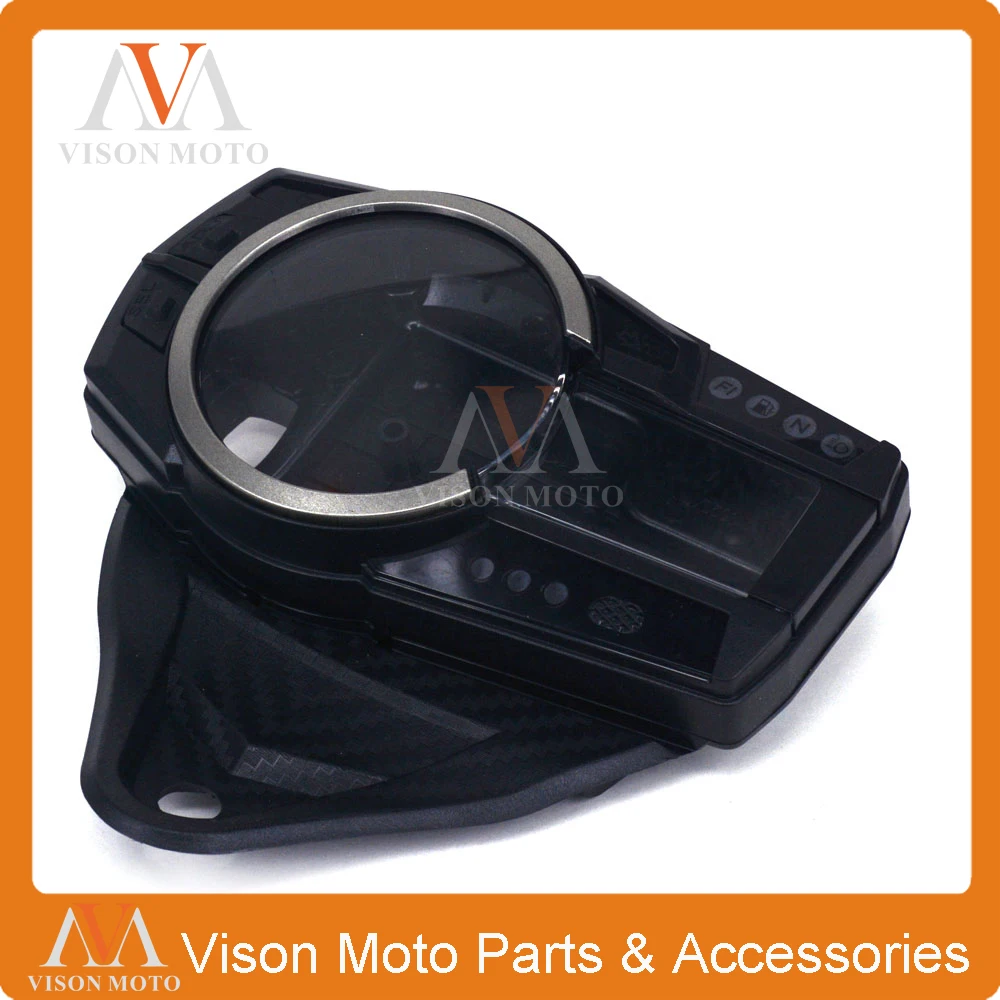 

Speed Meter Clock Instrument Case Gauges Odometer Tachometer Housing Box Cover For SUZUKI GSXR600 GSXR 600 750 GSXR750 K11 11-14
