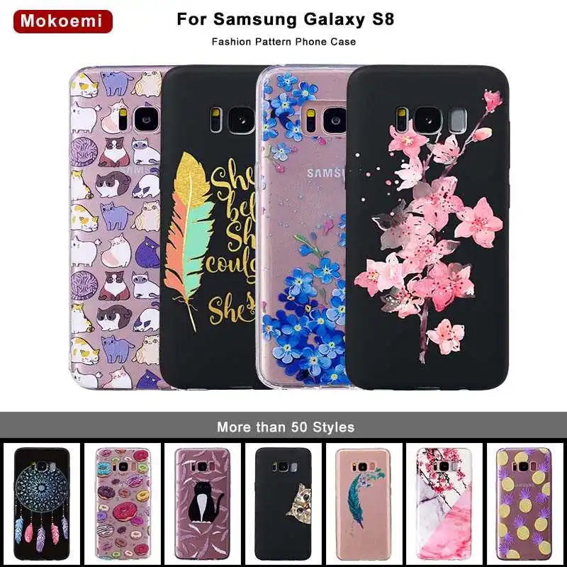 

Mokoemi Fashion Cute Luxury Soft 5.8"For Samsung Galaxy S8 Case For Samsung Galaxy S8 Cell Phone Case Cover