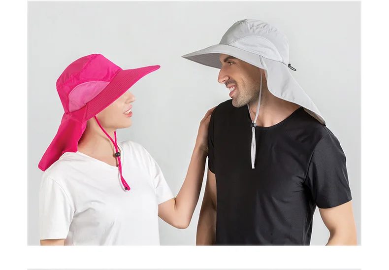 Tampão da Pesca ao ar Chapéu de Aba Chapéu de Sol das Mulheres Larga do Chapéu Mulheres dos Homens de Proteção Livre à Prova d' Água Ajustável dos Homens de Proteção Solar Respirável Cap Sombrinha Camping Cap 9 de aba larga chapéu à prova dadjustable