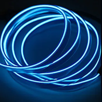 

Haoyuehao Automobile LED atmosphere lamp EL cold light band edge cold light film inside the atmosphere lamp modification clip 2m