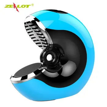 

New Arrival ZEALOT S33 Wireless Mini Speakers 3D Stereo Portable Snail Bluetooth Speaker Subwoofer Built-in Microphone
