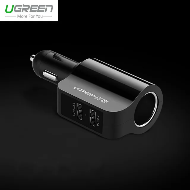 Best Price Ugreen Extension Car Phone Charger For iPhone X 8 7 6 Plus USB Auto Adapter For iPad Xiaomi Mi6 Mi5 Samsung S8 S7 S6 Edge LG G6 Best Price Ugreen Extension Car Phone Charger For iPhone X 8 7 6 Plus USB Auto Adapter For iPad Xiaomi Mi6 Mi5 Samsung S8 S7 S6 Edge LG G6