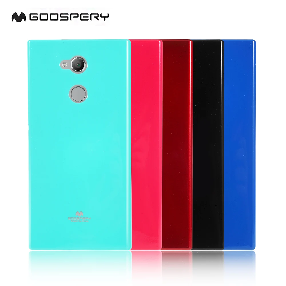 MERCURY GOOSPERY для sony Xperia XA2 ультра случае желе блеск порошок ТПУ чехол аксессуар