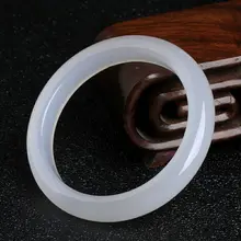 Чистый натуральный халцедон Агат браслет