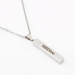 KPOP SUPPORT TITANIUM STEEL NECKLACE SYMBOL SHINEE |