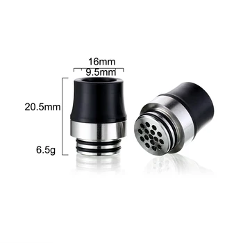 

2018 Newest ATHENA SS Gold Plated Snake Pattern Epoxy Resin 810 Drip Tips for TFV8 TFV12