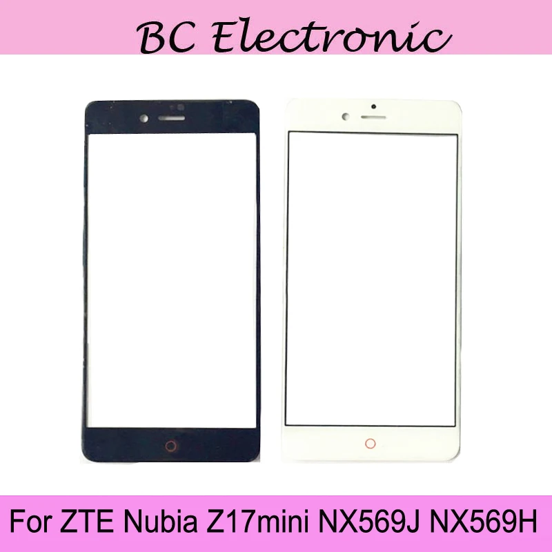 2 шт. для ZTE Nubia Z17 mini Z17mini NX569J NX569H переднее внешнее стекло объектива сенсорный экран