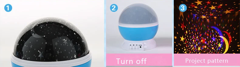 Projector Night Light LED Star Master Sky Lamp 15