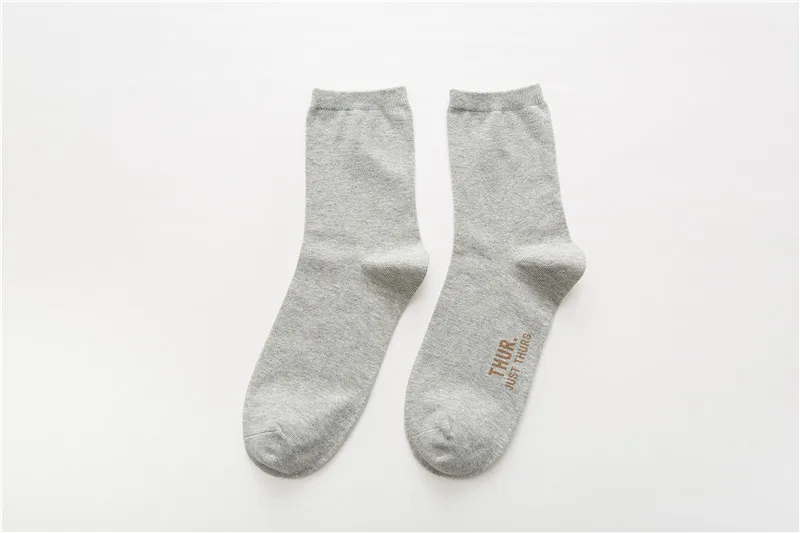 FOURETAW 1 пара уличный стиль Японский Harajuku Стиль еженедельно Носки узор хлопок личность любовь унисекс Мужские Теплые зимние носки
