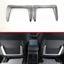 Для Jeep Grand Cherokee 2010- АБС-пластиковый интерьерный переднее сиденье задняя сетка крышка отделка автомобиля аксессуары для укладки авто запчасти 2 шт