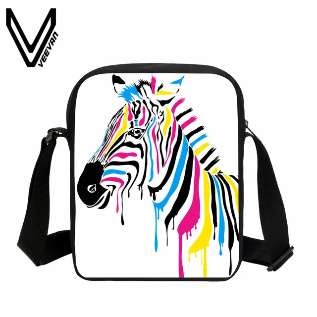 Veevanv Casual Men Messenger Bag Zebra Printing Handbags Boys Veevanv Casual Men Messenger Bag Zebra Printing Handbags Boys Mini Purse S Crossbody New