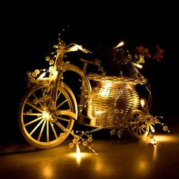 

Pearl Lights Garland 10/20 LED String Lighting Bead Light Party Wedding Decoration Lamp Garden Girl Home Holiday Decorative